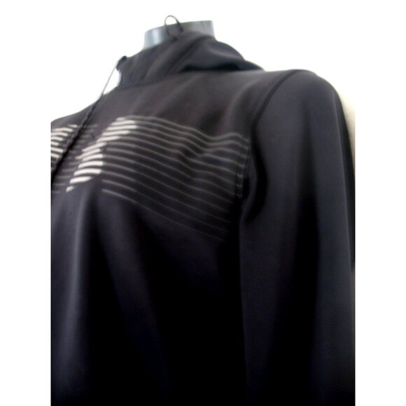 Under Armour Unisex Black/Gray Sweatshirt Hoodie Large - Picture 6 of 13